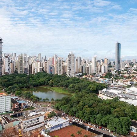 Flat No Ed Walk Bueno - Setor Bueno - Ao Lado Do Goiania Shopping - Wb2405- Andar Alto Apartamento Exterior foto