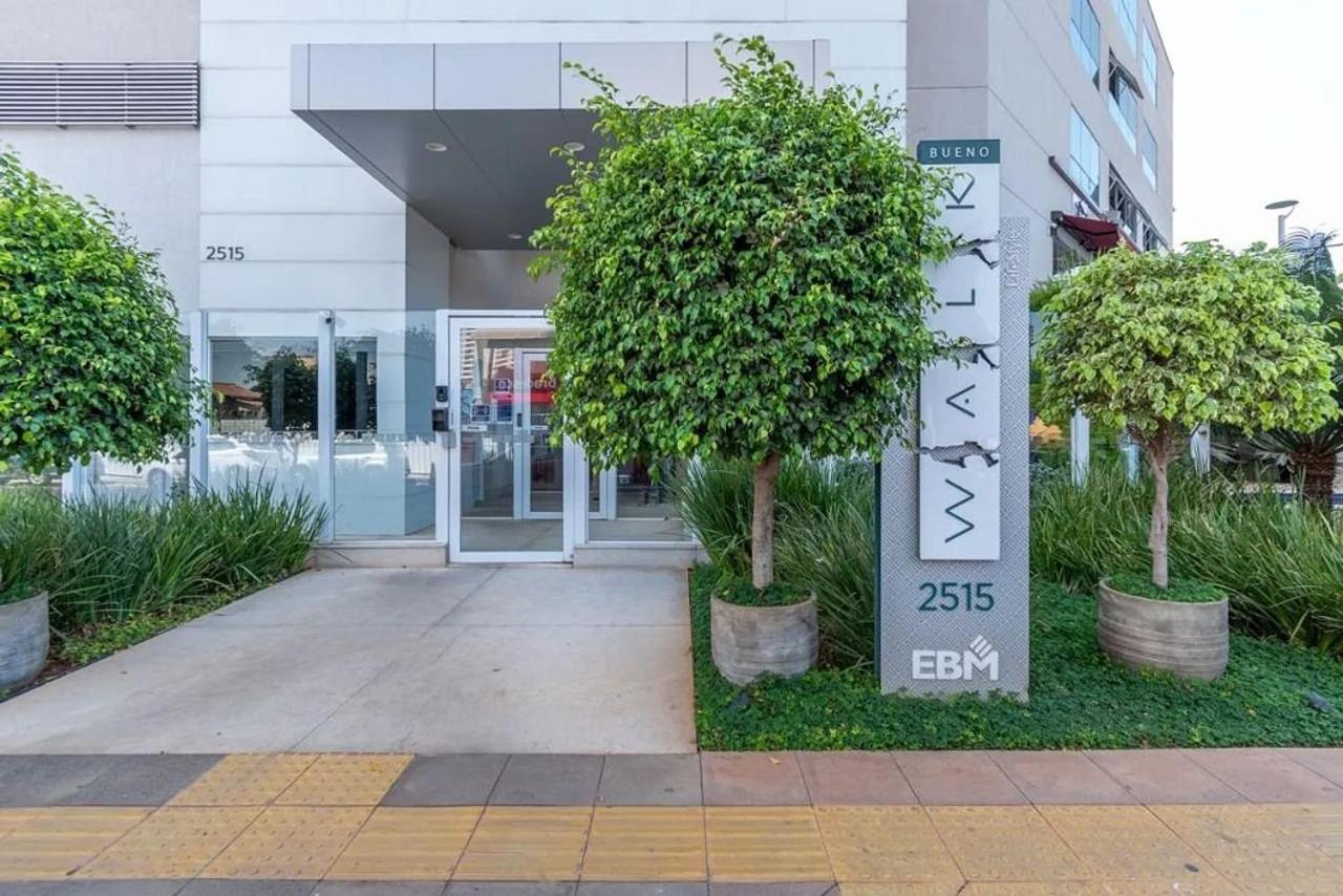 Flat No Ed Walk Bueno - Setor Bueno - Ao Lado Do Goiania Shopping - Wb2405- Andar Alto Apartamento Exterior foto
