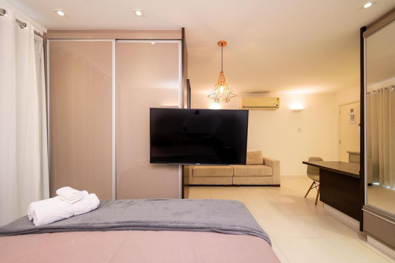 Flat No Ed Walk Bueno - Setor Bueno - Ao Lado Do Goiania Shopping - Wb2405- Andar Alto Apartamento Exterior foto